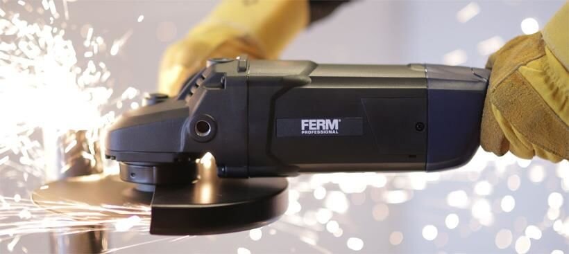 Máy mài góc 125mm Ferm AGM1096P- 1400W