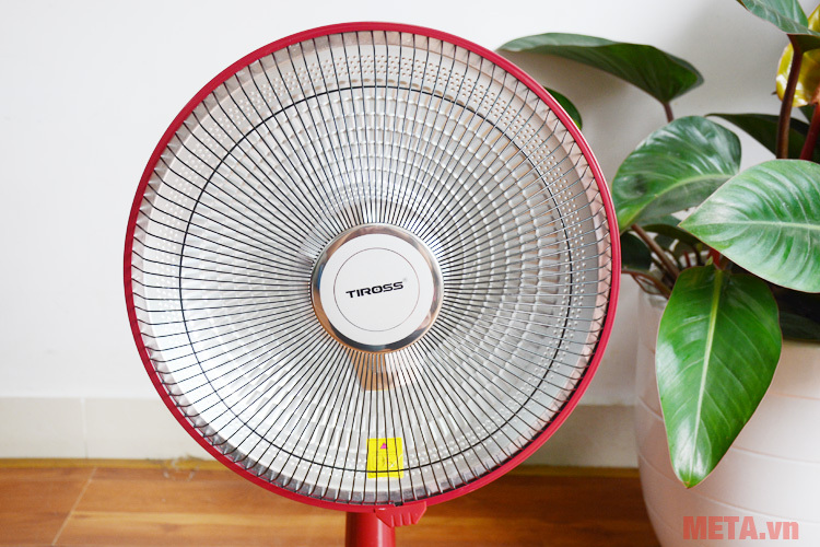 Đèn sưởi halogen kiểu quạt Tiross TS929 Đèn sưởi halogen kiểu quạt Tiross TS929