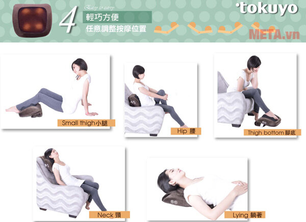 Máy massage miết, bấm huyệt trị liệu Tokuyo TH-512