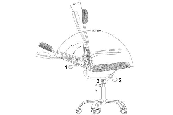 Ghế xoay GX207B-M