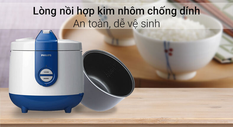 Nồi cơm điện Philips HD3118 2 lít