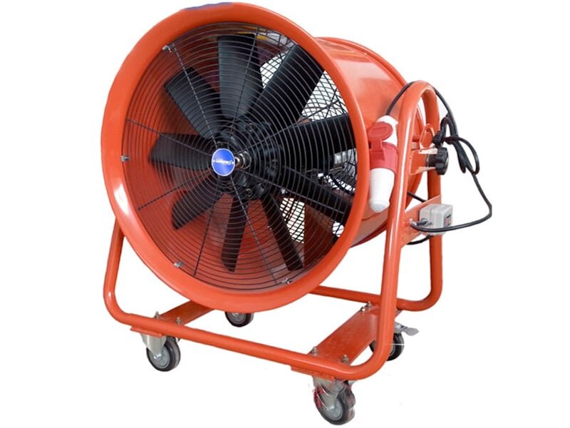 Quạt tròn xách tay Hawinco HST-502 có bánh xe di chuyển linh hoạt Quạt tròn xách tay Hawinco HST-502