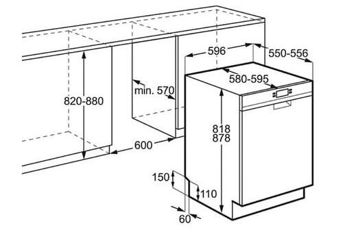 Kích thước lắp đặt