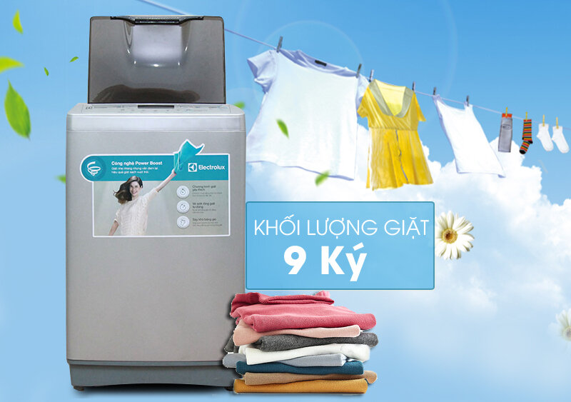 Máy giặt Electrolux 9 kg EWT903XS Máy giặt Electrolux 9 kg EWT903XS