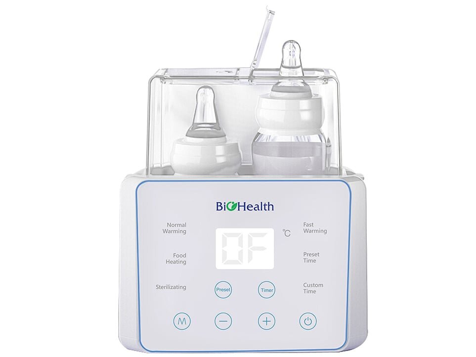 Máy hâm sữa 2 bình BioHealth BH9100