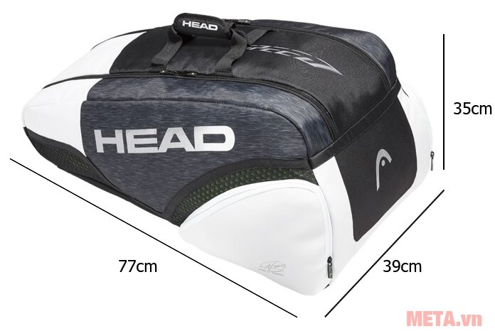 Túi tennis Head Djokovic 9R Supercombi (283019)