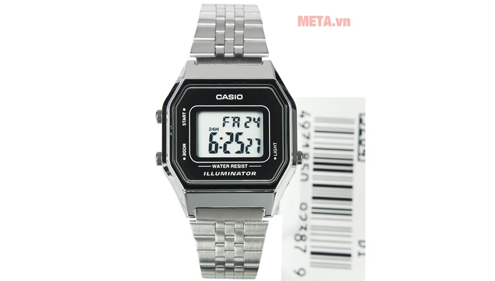 Đồng hồ nữ Casio LA680WA-1BDF Đồng hồ nữ Casio LA680WA-1BDF