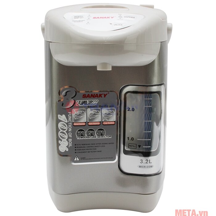 Bình thủy điện Sanaky SNK-32S 3,2 lít