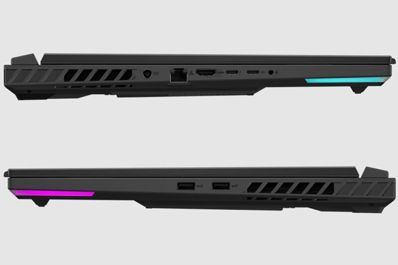 Cổng kết nối Asus ROG Strix G18 G814JV-N6077W