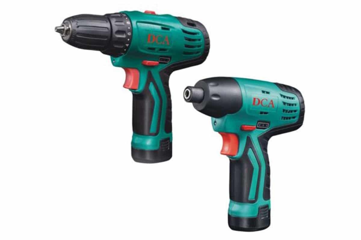 Bộ combo máy khoan và siết vít pin DCA ADKIT01 (TYPE E)