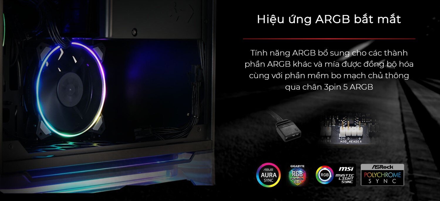 Vỏ Case Inwin A1 Prime Black ( Mini Tower / Màu Đen/ Gắn sẵn bộ nguồn INWIN 750W 80plus GOLD và 2 Fan)