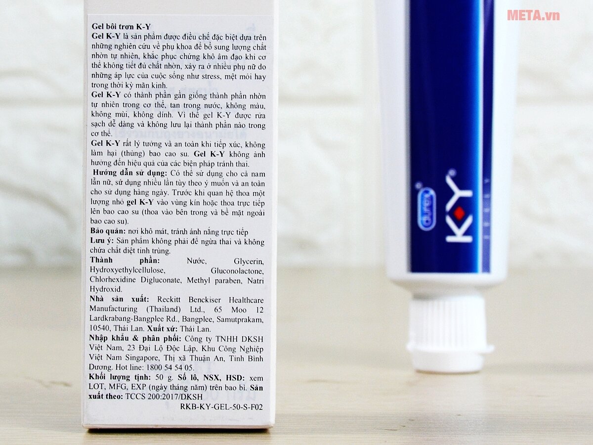 Gel bôi trơn KY JELLY 50gr