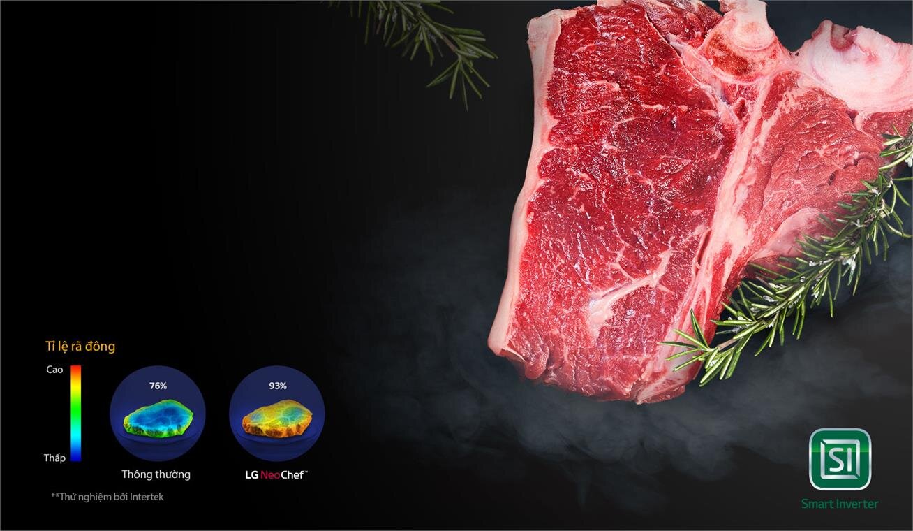 Lò vi sóng điện tử 25L inverter LG MS2595CIS