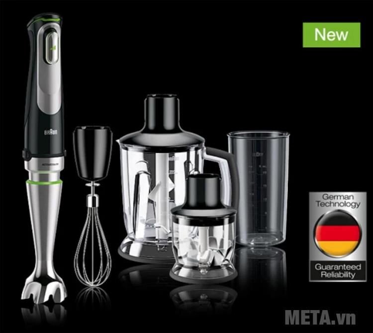 Máy xay sinh tố Braun MQ9045 Aperitive - 1000W