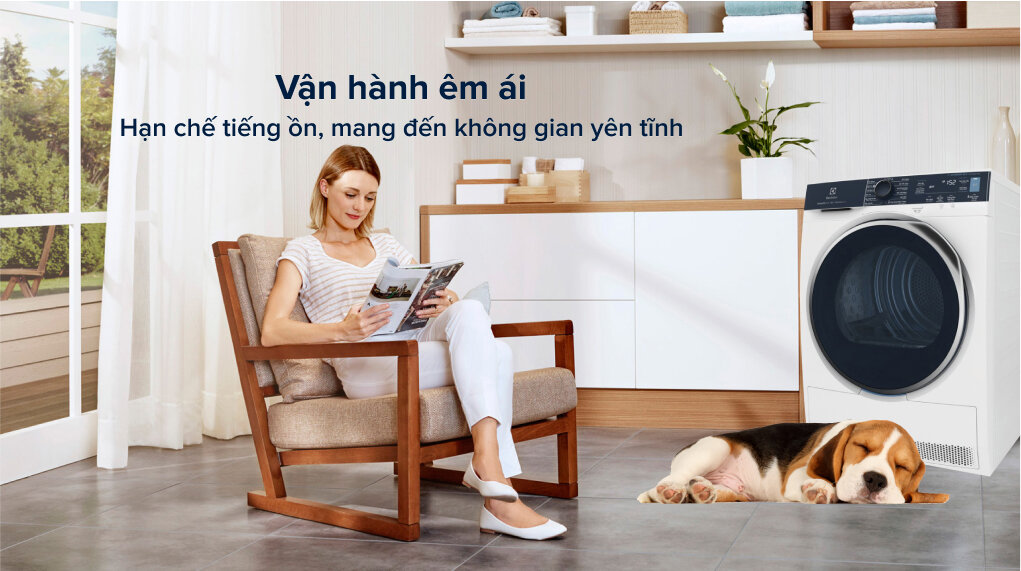 máy sấy bơm nhiệt electrolux edh903r9wb