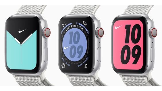mặt đồng hồ Apple Watch Nike S3 GPS, 38mm viền nhôm dây cao su