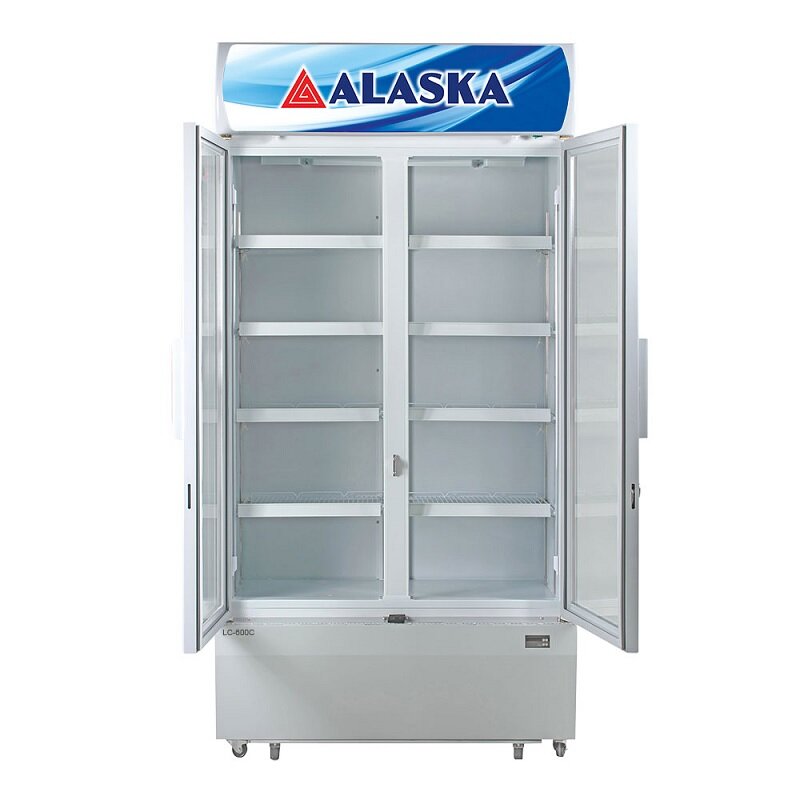 Tủ mát Alaska 2 cánh 700 lít LC-600C ngăn chứa