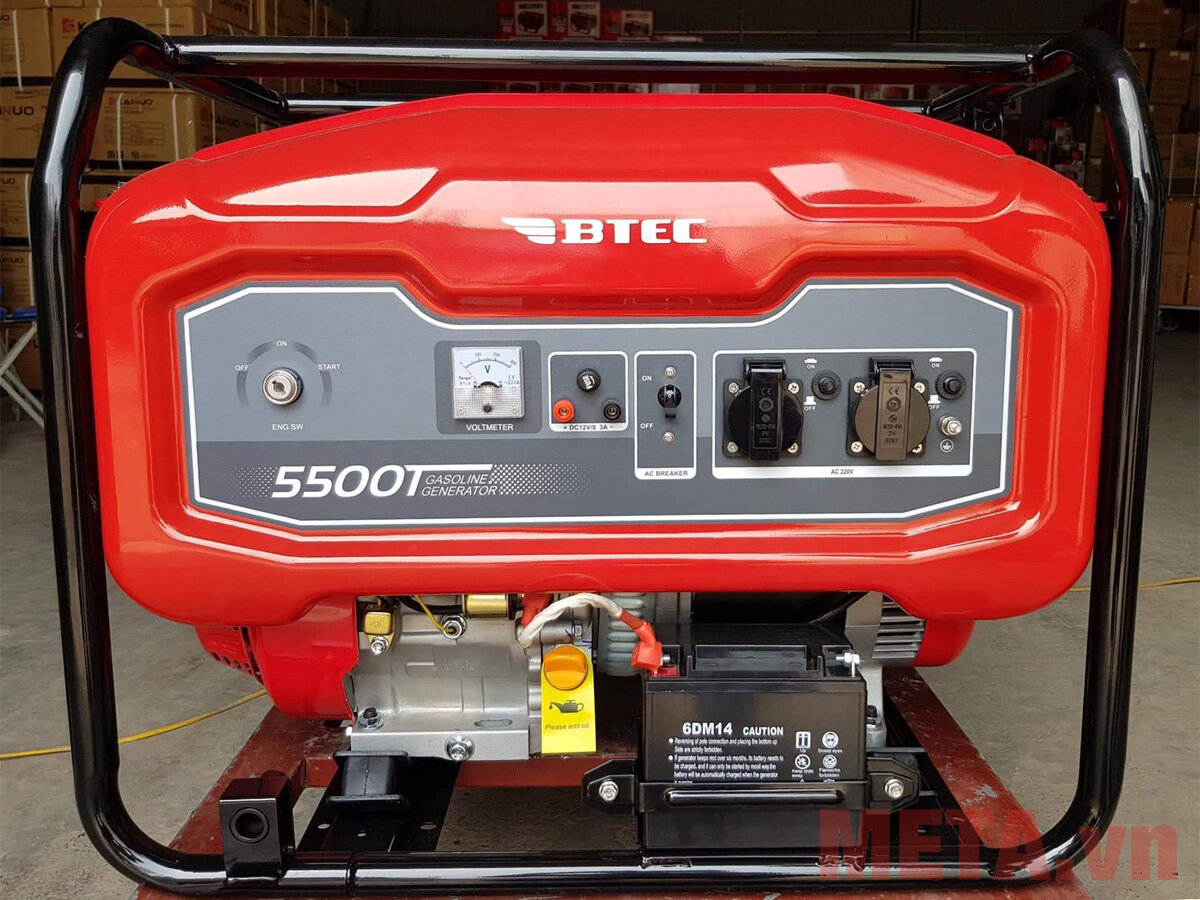 Máy phát điện chạy xăng BTEC BT5500