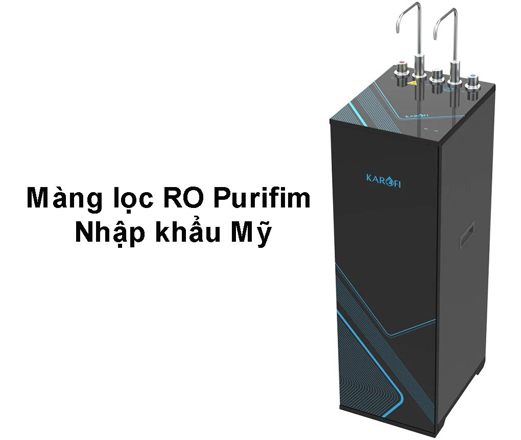 Karofi KAD-D61 sử dụng màng lọc RO Purifim nhập khẩu Mỹ