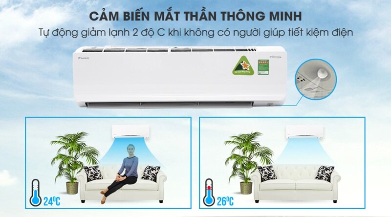 Điều Hòa Daikin Inverter 24000 BTU 1 Chiều FTKC60TVMV