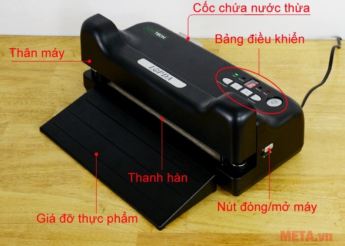 Máy hút chân không Lopda EM 2704A - Cao cấp