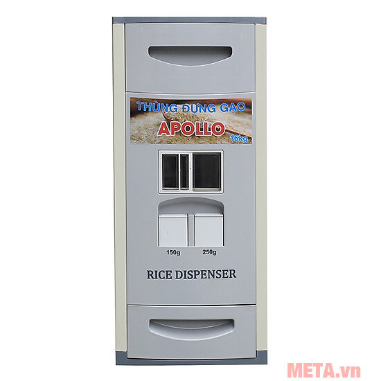 Thùng gạo thông minh Apollo 16kg (NV-16)