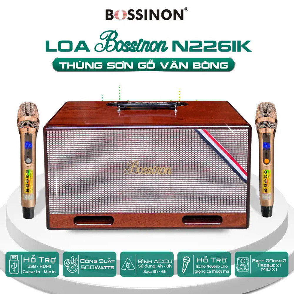 Loa xách tay Bossinon N2261K