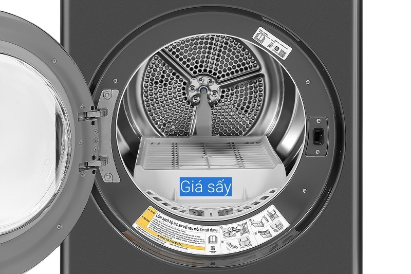 Máy sấy LG Inverter 10 kg DVHP50B Máy sấy LG Inverter 10 kg DVHP50B