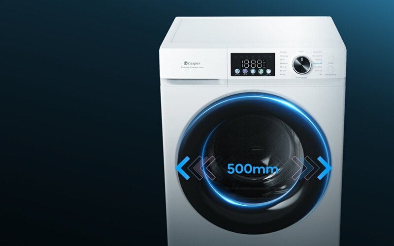 Máy giặt Casper Inverter 8kg WF-D8VWR1