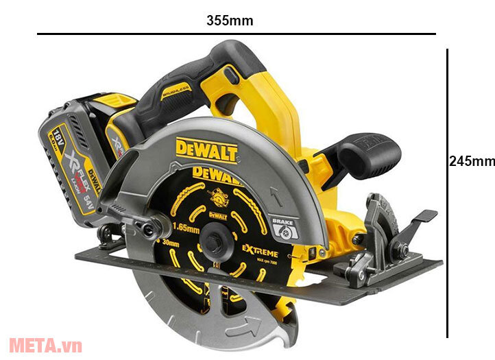 Máy cưa đĩa pin Dewalt DCS575T2 Máy cưa đĩa pin Dewalt DCS575T2