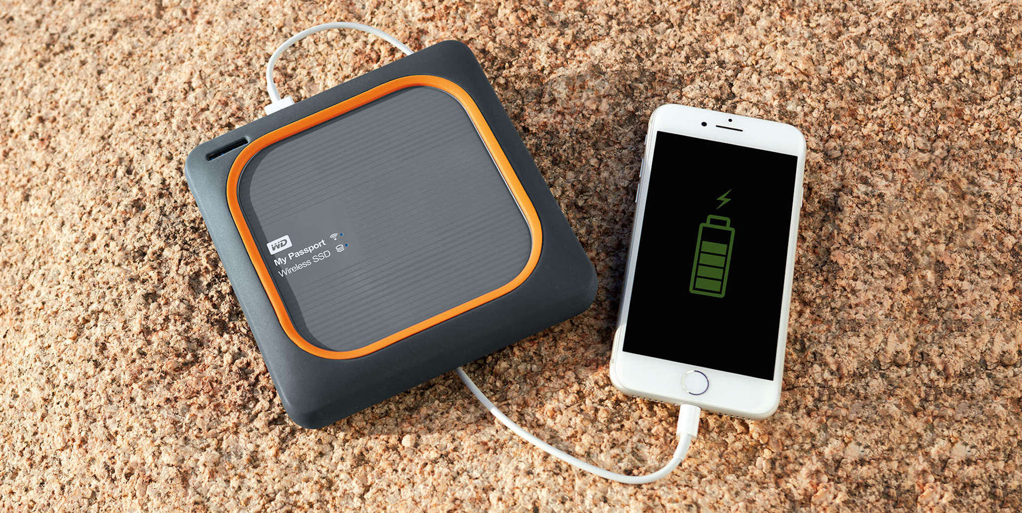 Ổ cứng gắn ngoài WD My Passport Wireless SSD 500GB (WDBAMJ5000AGY-PESN)