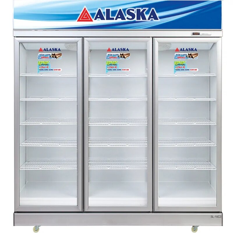 Tủ mát Alaska 3 cánh 1600 lít SL-16C3