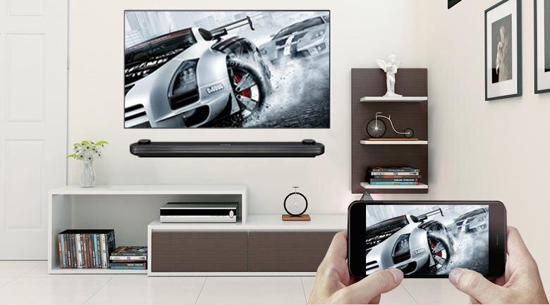 Smart Tivi OLED LG 77W8PTA 77 inch 4K, TV dán tường