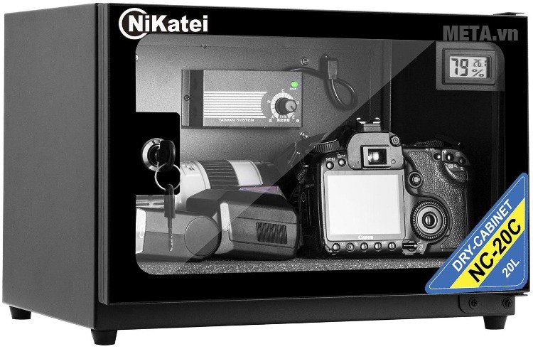 Tủ chống ẩm cao cấp Nikatei NC-20C (20 lít) Tủ chống ẩm cao cấp Nikatei NC-20C (20 lít)