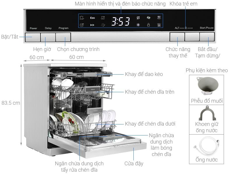 Máy rửa bát độc lập Galanz W60C3A401LQ2
