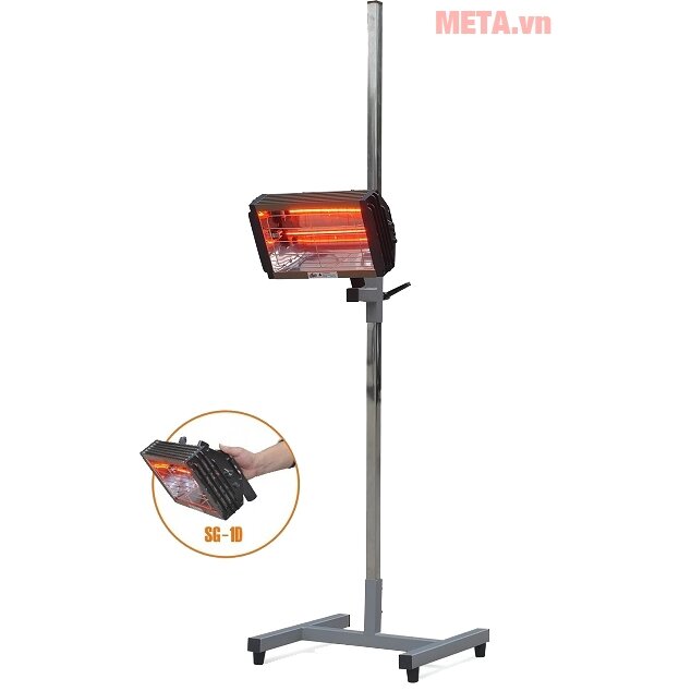 Đèn sấy sơn hồng ngoại 1 bóng Shuguang SG-1D Đèn sấy sơn hồng ngoại 1 bóng Shuguang SG-1D
