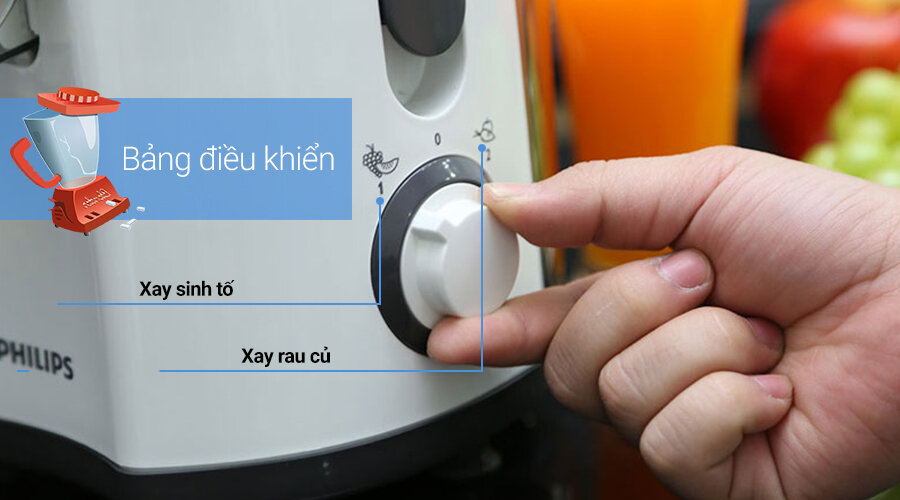 Máy xay đa năng Philips HR1847 Máy xay đa năng Philips HR1847