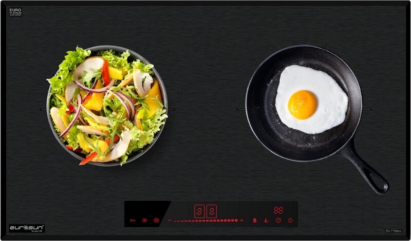Bếp từ âm 2 vùng nấu EuroSun EU-T709 Pro