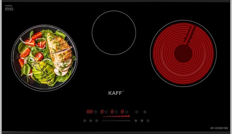 bếp từ hồng ngoại Kaff KF-IC5801SB sở hữu hiệu suất mạnh mẽ