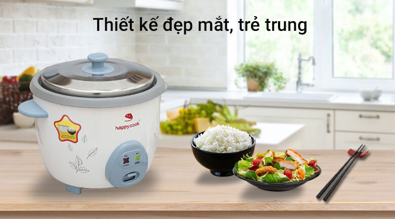 Nồi cơm điện Happycook 1.8 lít HCD-180