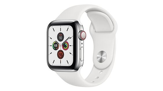 Apple Watch Series 5 Cellular 40mm viền thép dây cao su chu kỳ