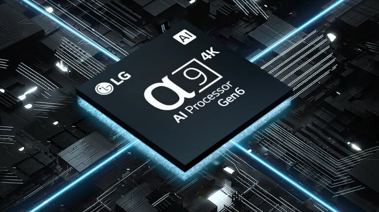 Smart tivi OLED LG 4K 83 inch 83C3PSA bộ vi xử lý