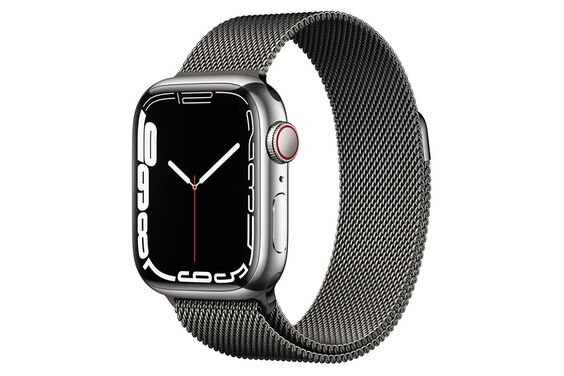 Apple Watch Series 7 GPS + Cellular 41mm viền thép dây thép