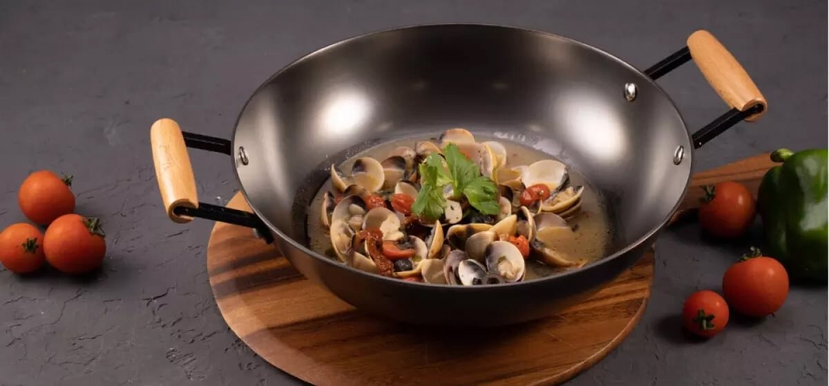 Chảo gang sâu lòng La Gourmet có 2 tay cầm La Gourmet Nitrigan 347688