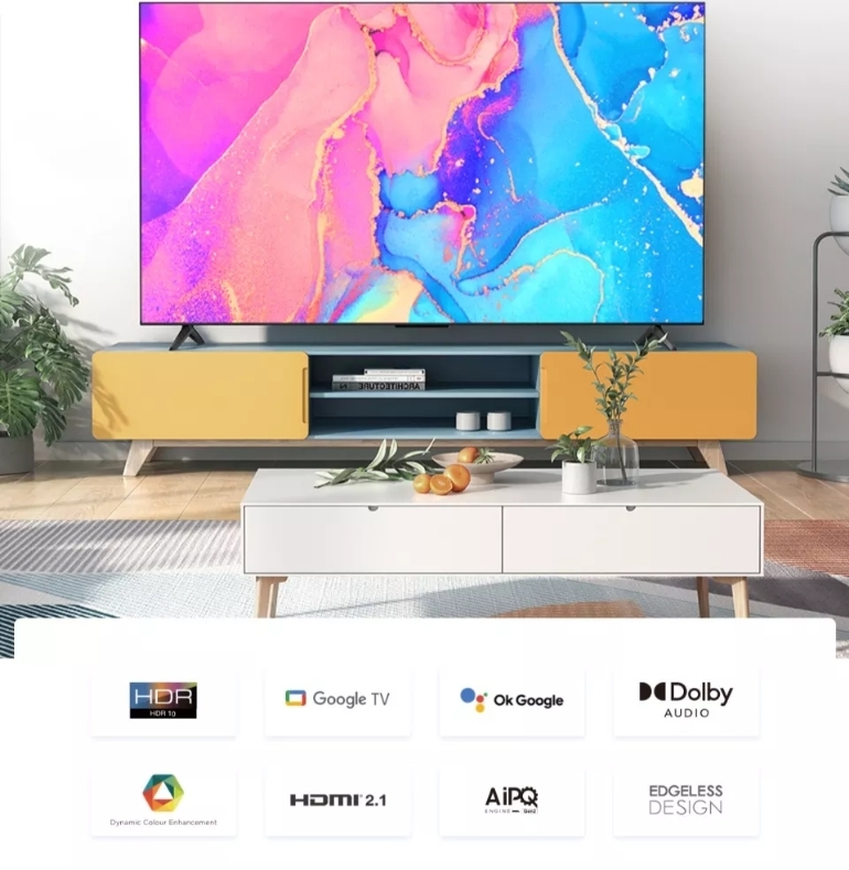 Google Tivi TCL 4K 55 inch 55T66 Google Tivi TCL 4K 55 inch 55T66