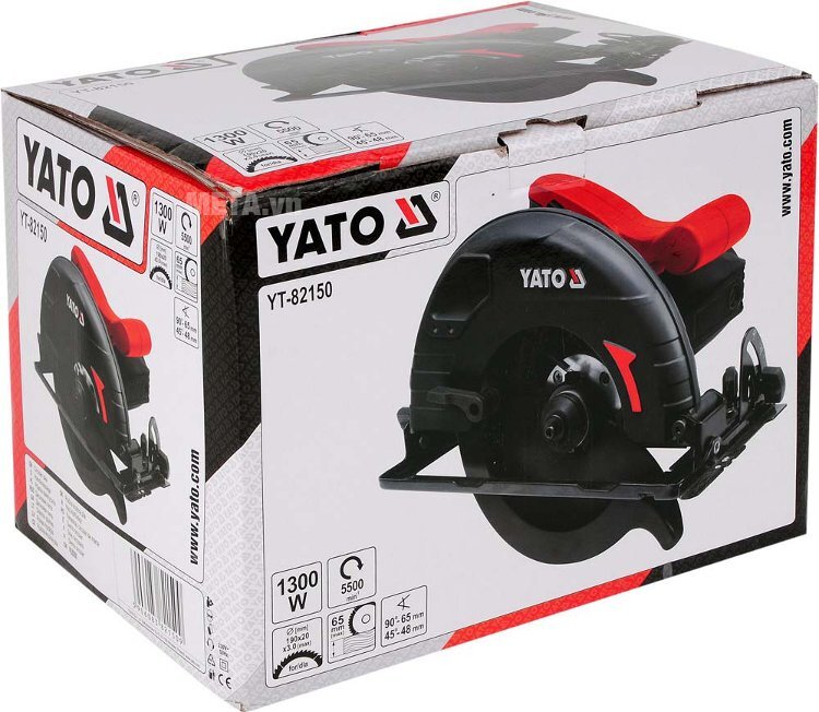 Máy cưa đĩa 1300W Yato YT-82150