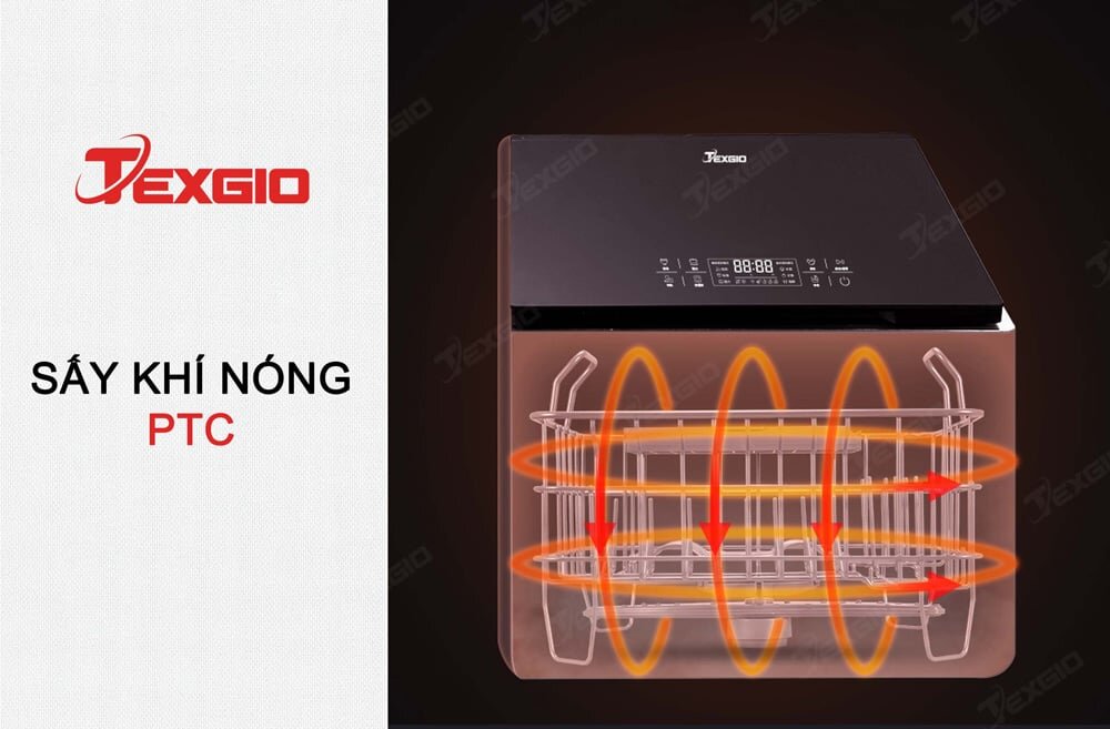 Texgio TGUS06HA có sấy khí nóng Texgio TGUS06HA
