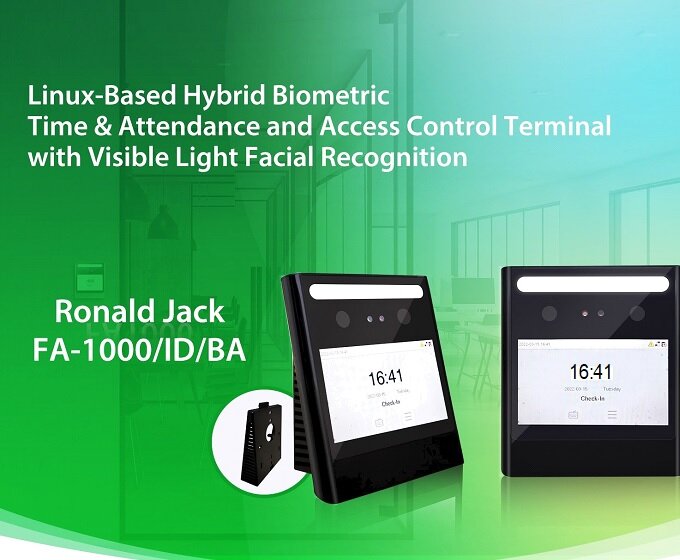 Máy Chấm Công Khuôn Mặt Ronal Jack FA-1000