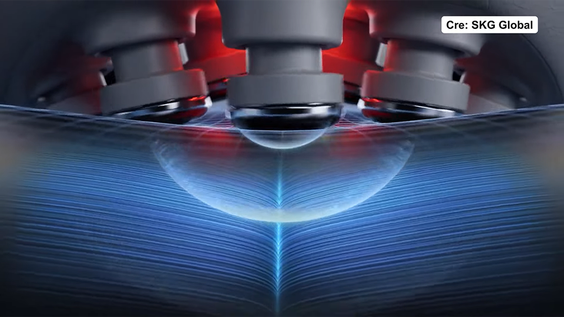 Máy massage cổ SKG G7 - Pro E ứng dụng xung điện EMS