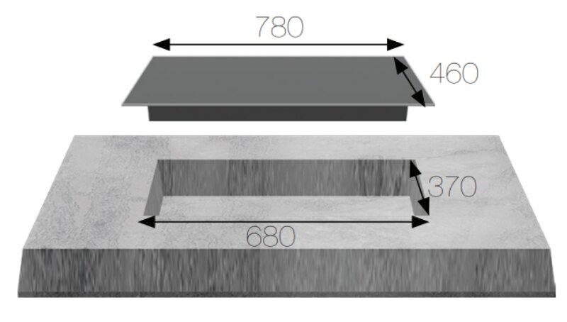 Bếp gas âm Kaff KF-219